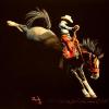 " The Bronc Rider" original pastel
14"x18" original sold.
